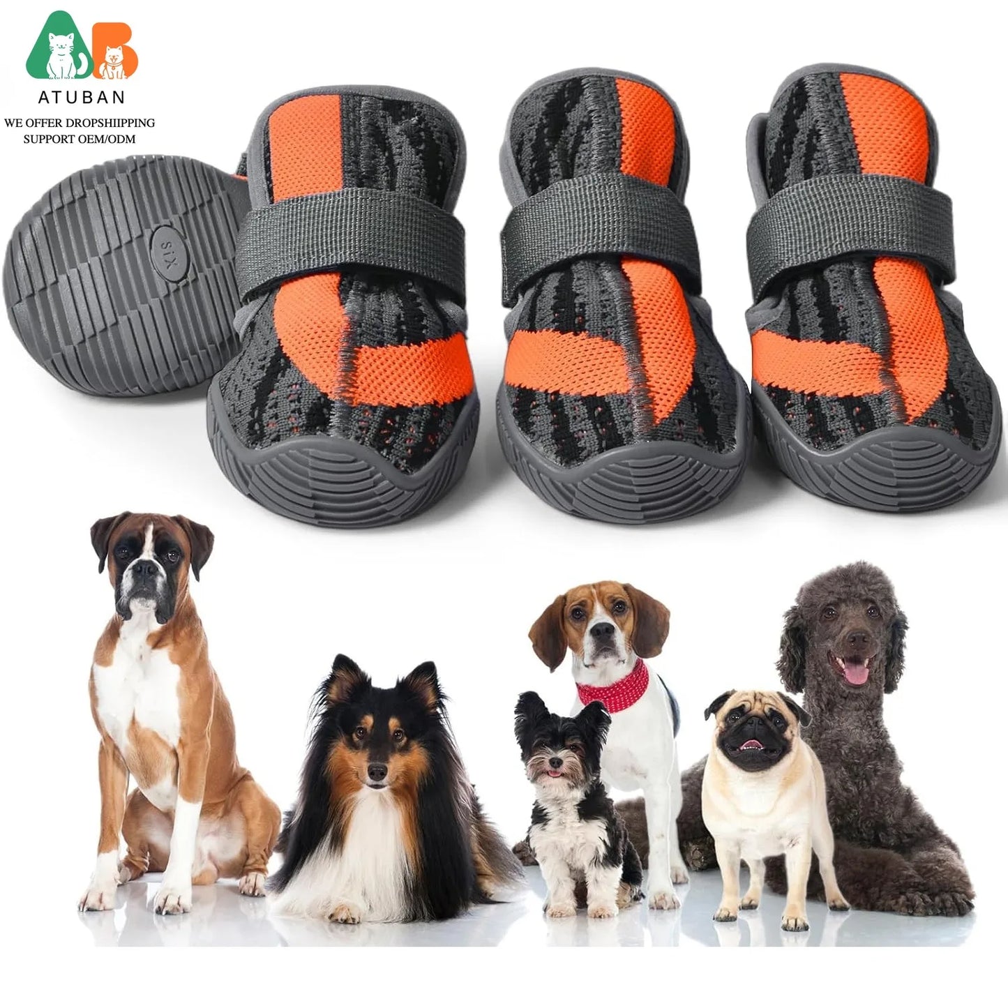 Leichte Outdoor-Hundeschuhe für jedes Abenteuer